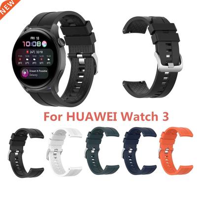 Slcone Watch Strap For Huawe Watch 3 22mm Wrststrap Smar