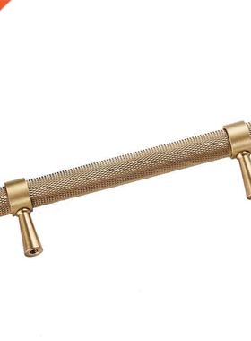 Gold Knurled/Textured Ktchen Handles and Knobs Drawer Pulls
