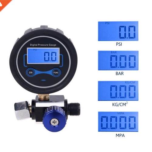 1/4 Digital Air Compressor 200PSI/BAR/KPA/ KG/CM2 Pressure
