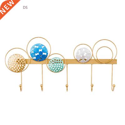 Light luxury iron wall decoration wall hanging hook Living r