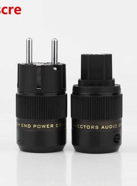 Preffair P-077E High End Rhodium Plated EUR Schuko EU Power