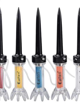 79mm/90mm 5Pcs Golf Training Ball Tee Magnetic Step Down Gol