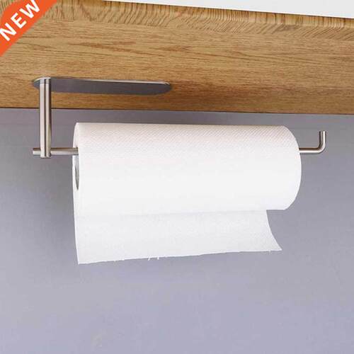 Kitchen Self-adhesive Under Cabinet Paper Roll Rack Towel Ho