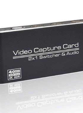 NK-X6 USB 3.0 Capture Card HDMI-compatible 2x1.USB3.0 Portab