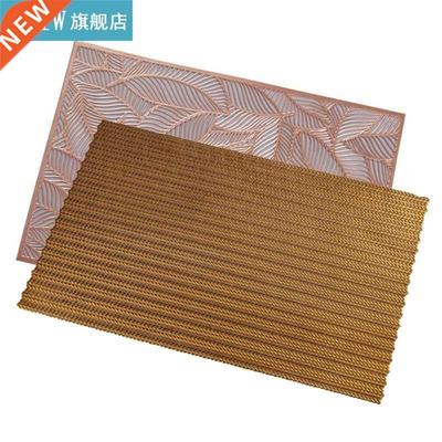 Fashion 4Pcs/Set PVC Placemats Heat Resistant Table Placema