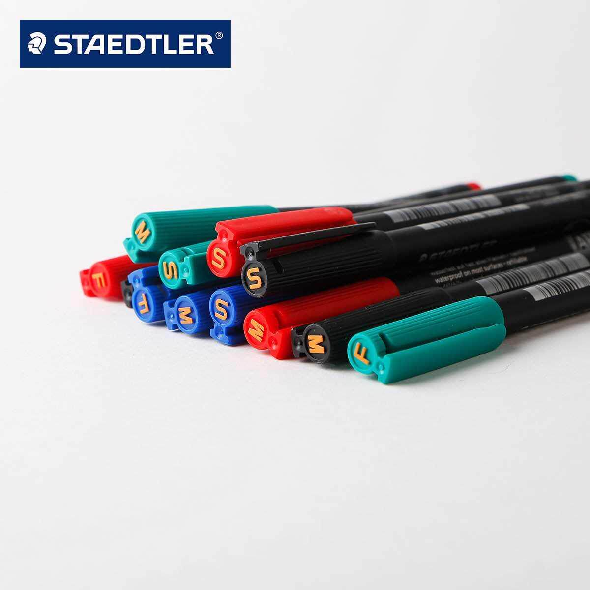 Staedtler 1/17/18 Lumocor Permanent Marker S M F Felt