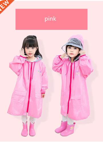 80-140CM waterproof raincoat for children kids baby rain coa