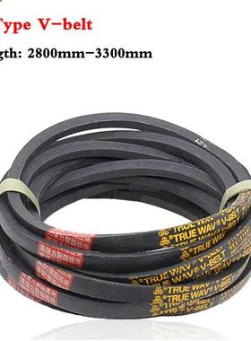 1PCS B Section V-belt Triangle Belt B-2800mm ~ B-3300mm 适用