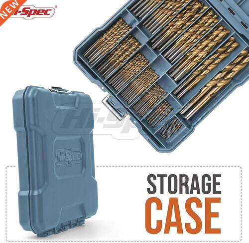 HSS Metal Drills Titanium, Metric Metal Drill Bits Set,1-10