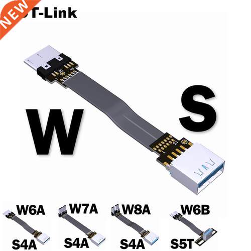 USB 3.0 Type A Female to Micro B USB 3.0 OTG Up/Down Angle