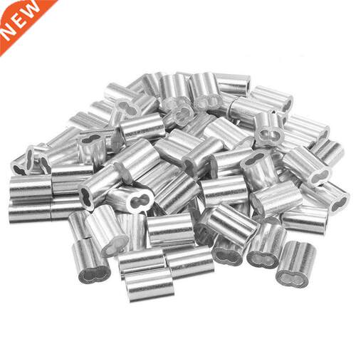 5/64 inch (2mm) Diameter Wire Rope Aluminum Sleeves Clip Fit