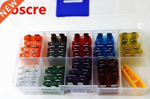 72pcs/lot Automotive Car Motorcycle Blade Fuse Kit Assortmen