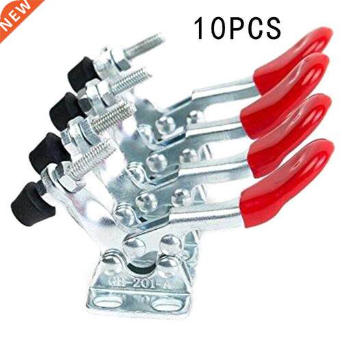 10Pcs GH-201A 27kg Toggle Clamp Quck Release Vertcal/Horz
