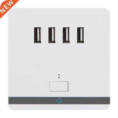USB Port Wall Charger Outlet AC Power Receptacle Socket Plat