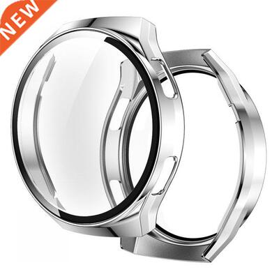 Hard PC Case Cover With 9H Tempered Glass Screen Protector B