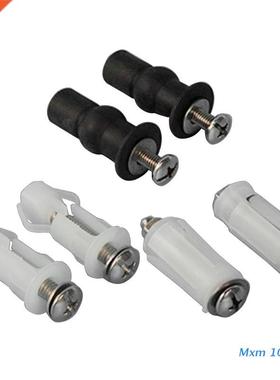 Universal Toilet Seat Hinge Screws Fixings Fix WC Blind Hole