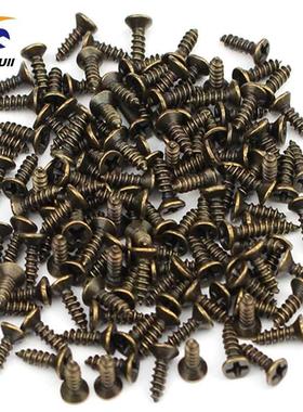 200Pcs/set M2 Phillips Plain Flat Round Countersunk Head Sc