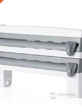 Kitchen Roll Dispenser Cling Film Tin F Towel Holder Rack Wa