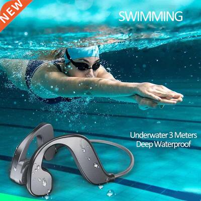 Bone Conduction Swimming Hephones IPX8 Depth Waterproof O