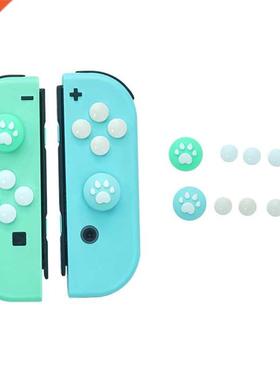 10Pcs For Switch Thumb Grip Silicone Thumbstick Case Joystic