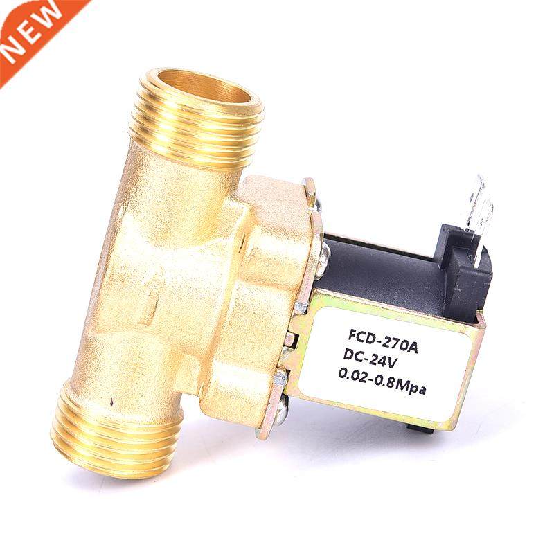 1/2in Solenoid Valve Water Valve 1PC AC 220V Electric Valve