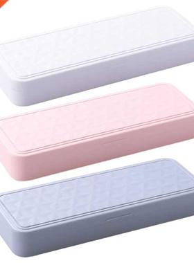 Double Layer Pencil Box Large Capacity Pen Box Storage Stati