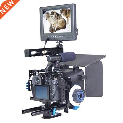 Gratis DSLR ScVideo Stabilizer Kooi/Matte Box/Follow Focus S