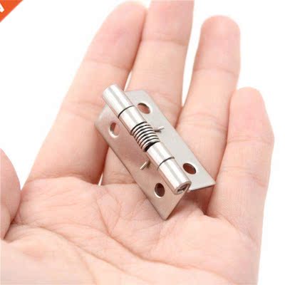 1.5 Inches Stainless Steel Hinge 4 Mounting Holes Butt Sprin