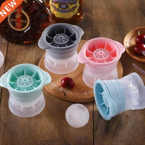 Silicone Sphere Ice Cube Mold Kitchen Stackable Slow Melting