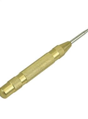 Brass Yellow Automatic Center Punch Loaded Chrome Rivet Scr