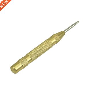Brass Yellow Automatic Center Punch Loaded Chrome Rivet Scr