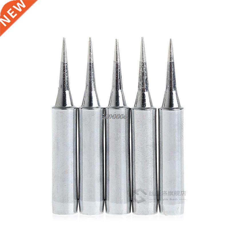 ()5x Lead Free Replacet Soldering Tools Solder Iron Tips Hea