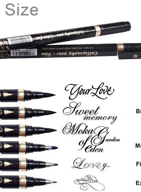 Calligraphy Pen - Reastar Black Brush Marker Pen Hand
