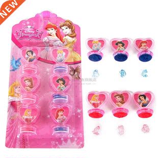 6pcs/set Princess Seal Stamp Children  Diary Decoration P
