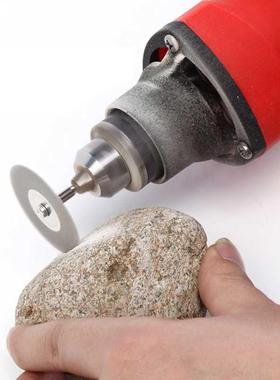 5Pcs 22mm Emery Diond Cutting lades Drill it+1 Mandrel F