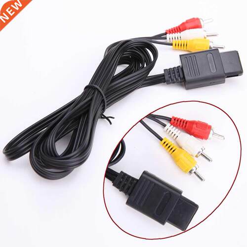 1800mm/5.9 Feet AV Audio Video A/V TV Cable Cord Connector f