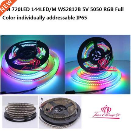 5M/Rolls 720LED 144LED M WS2812B 5V 5050 RGB Full Color indi