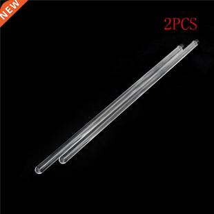 Laboratory Lab Stir 200mm Rod Stirring Glass lot 2pcs