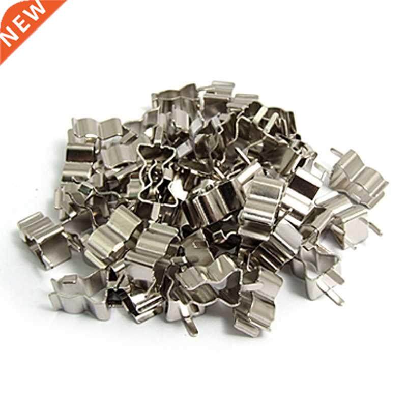 50Pcs Electronc Glass Fuse Tube Clp Clamp for 6 x 30mm Fus