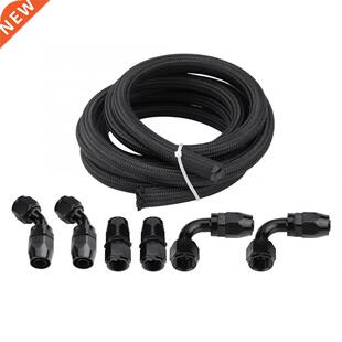 AN10 Fttng Stanless Steel Nylon Braded Ol Fuel Hose Ln