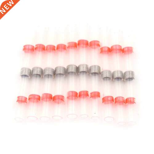 10pcs Red Heat Shrink Butt Wire Connectors Waterproof Tinned