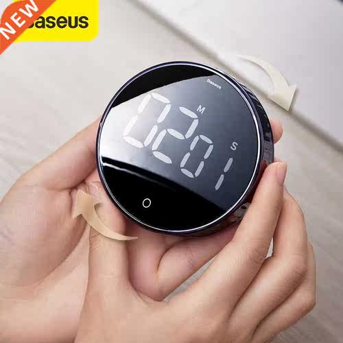 Magnetic Kitchen Timer Digital Timer Manual Countdown Alarm