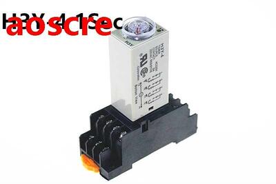 1S HY-4 Power On Time Delay Relay Timer DPDT 14Pins HY-4