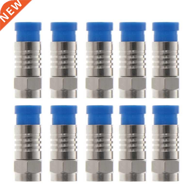 10 Pcs F Type RG6 Coaxial Connector O-Ring 75-5 Compression