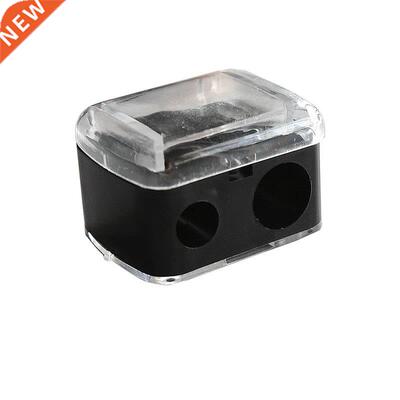 1/2pcs Women Ladies Double Holes Sharpener Pencil Sharpener
