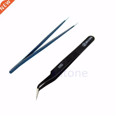 Straight Tips Tweezer Or Curved Tips Tweezers Anti Static To