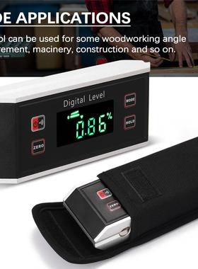 Portable 4*90° IP54 Level Angle Finder Digital Protracto