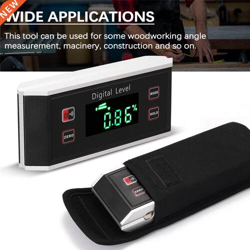 Portable 4*90° IP54 Level Angle Finder Digital Protracto