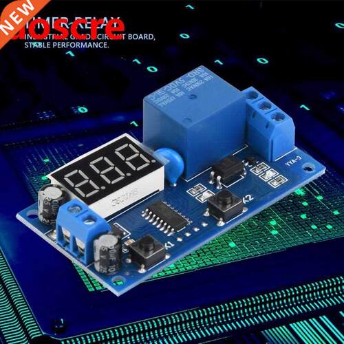 YYA- DC 5V Cycle Delay Timer Relay Adjustable Time Control