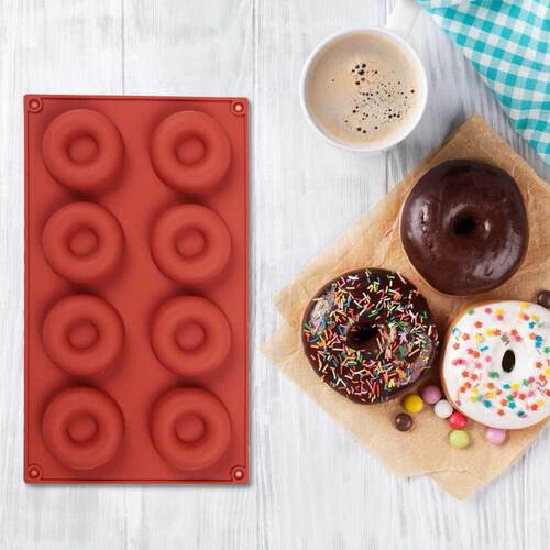 Silicone Donut Mold Home Kitchen Baking Pan Non-Stick Pastry